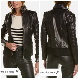 Tisha Leather Jacket by RUDSAK